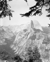 View of Half Dome from Glacier Pt.
