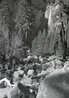 Yosemite Creek before clearing channel by CWA.