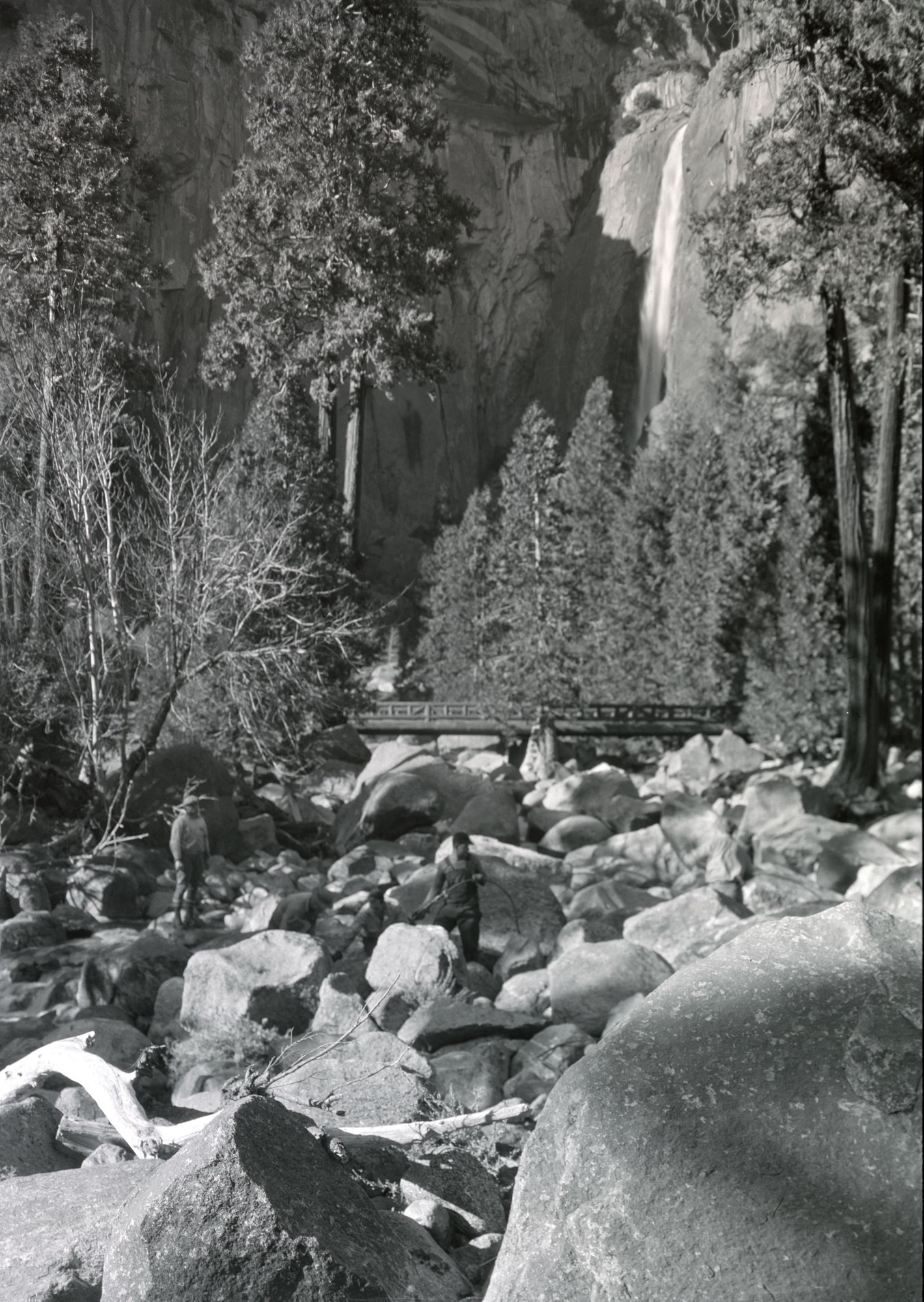 Yosemite Creek before clearing channel by CWA.