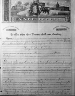 Document pertaining to the Tioga Mines. Originals in the Yosemite collection. See also RL-13,130-13,145