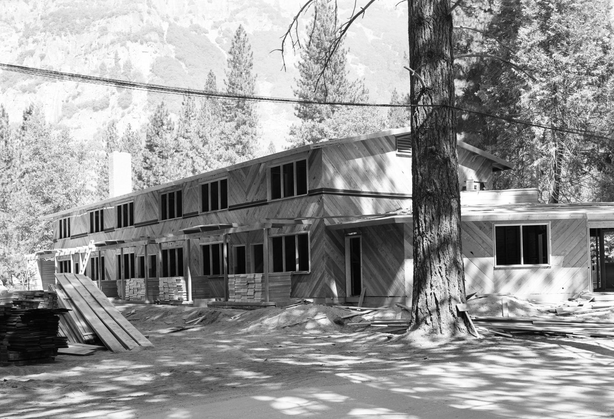 New Yosemite Park & Curry Co. apartment building.