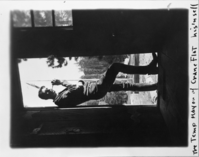 Art Holmes at Crane Flat. Copied from Art Holmes album (NPS employee). Copied September 1983 by Michael Dixon