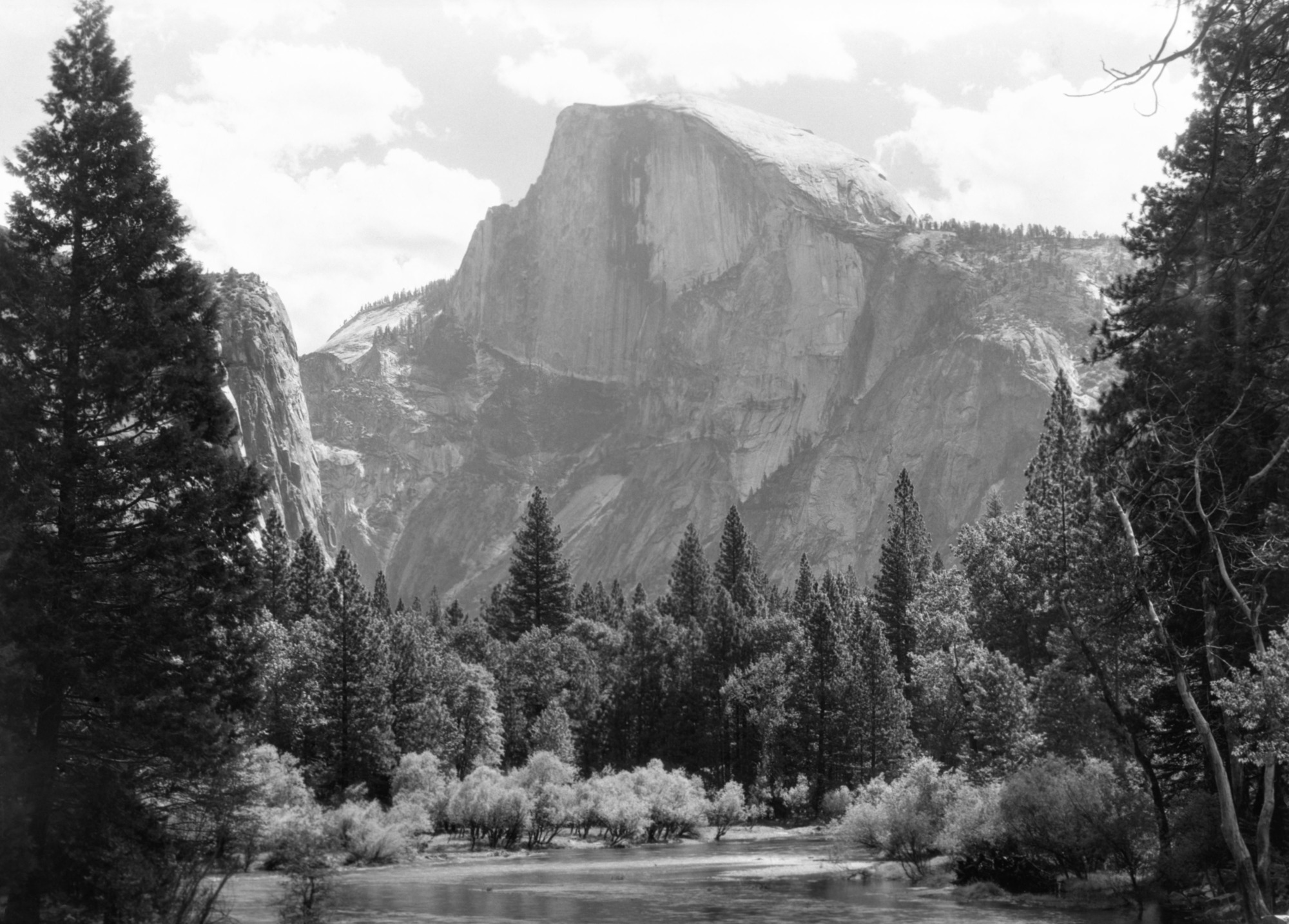 Half Dome & Merced River.