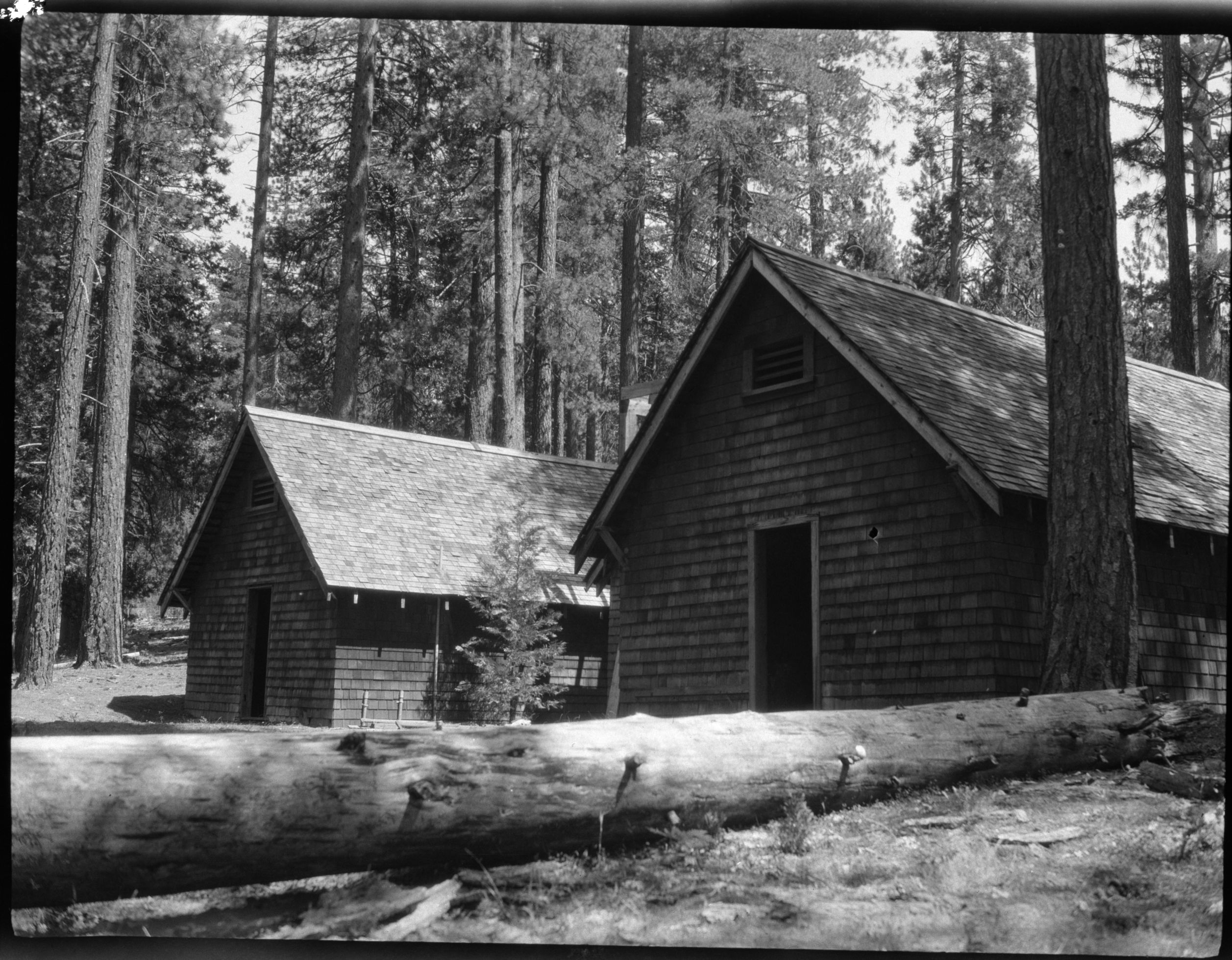 The Foresta Land Company's shingled bathhouses