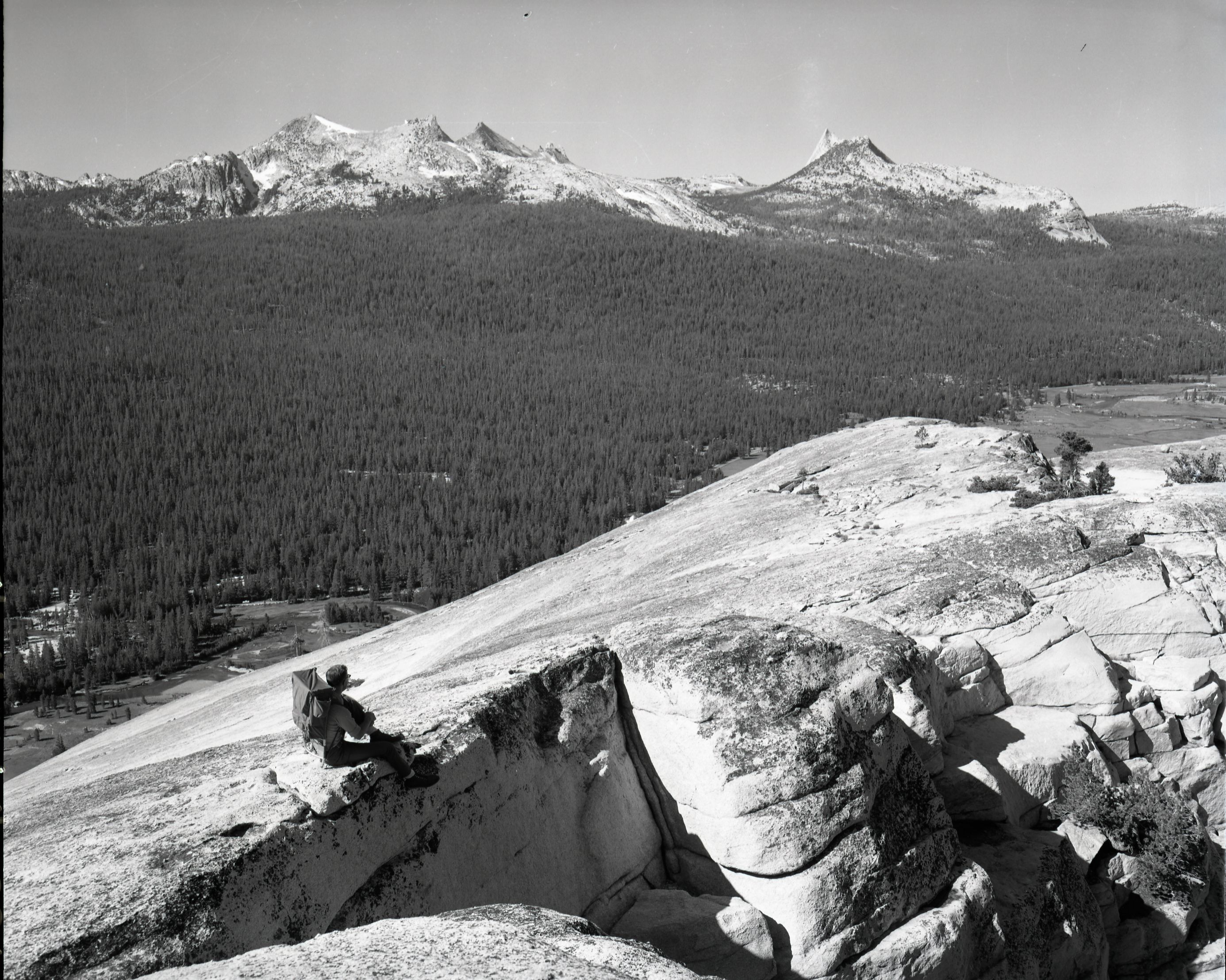 Cathedral Range from Lembert Dome.