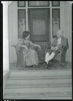 Mr. & Mrs. Horace Albright in Bracebridge costume.