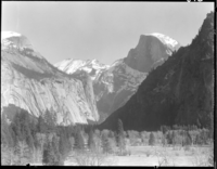 Half Dome, Clouds Rest & North Dome from Rocky Point.