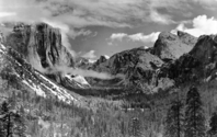 Yosemite Valley from Wawona Road Tunnel. Copy Neg: 1995 L. Radanovich.