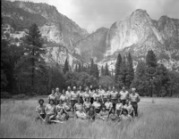 Valley District Interpretive Staff. LEFT TO RIGHT: Top Row: Antonina Hines, Rick Robak, Erin O'Connor Henry, Bruce Fincham, Dean Shenk, Marla La Cass, Julie Rose, Marty Immerman, Vicki Jo Lawson, Mike Carl, Anna White, Janina Rago, James Garvasoni, Bob Clarillos and Trevor Smith. Middle Row: Michael Nachman, Fermin Salas, Savina Fazio, Carla Britton, Jennifer Hartley, Mallory Smith, Jennifer Jacobs, Diane Scholz, Sue Beatty and Jeff Samco. Bottom Row: Kim Summerfield/Cody, Darlene "Apple" Carothers, Dorothy Stanley, Mark Swetland, Julia Parker, Allison Hunter and Rachel Chenot.