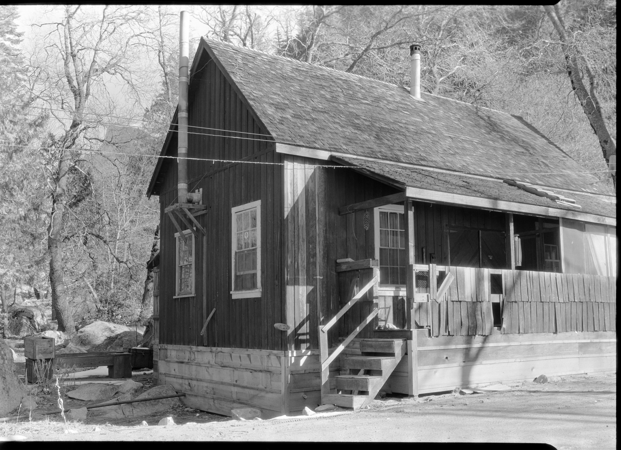 Exterior of the Kirk house in Old Village.