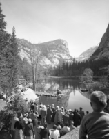 Mirror Lake on Easter Sunday.