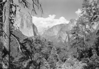 Yosemite Valley from trail above the tunnel.