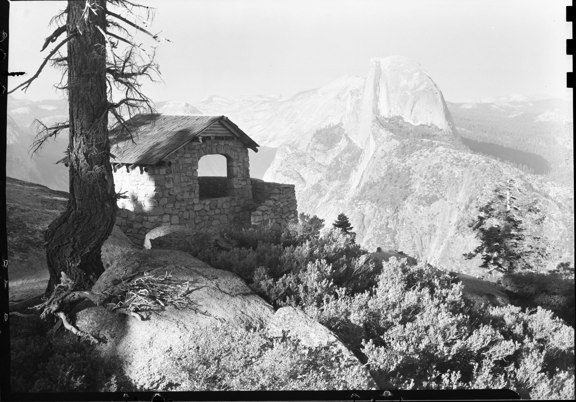 Glacier Point Lookout - sans visitors