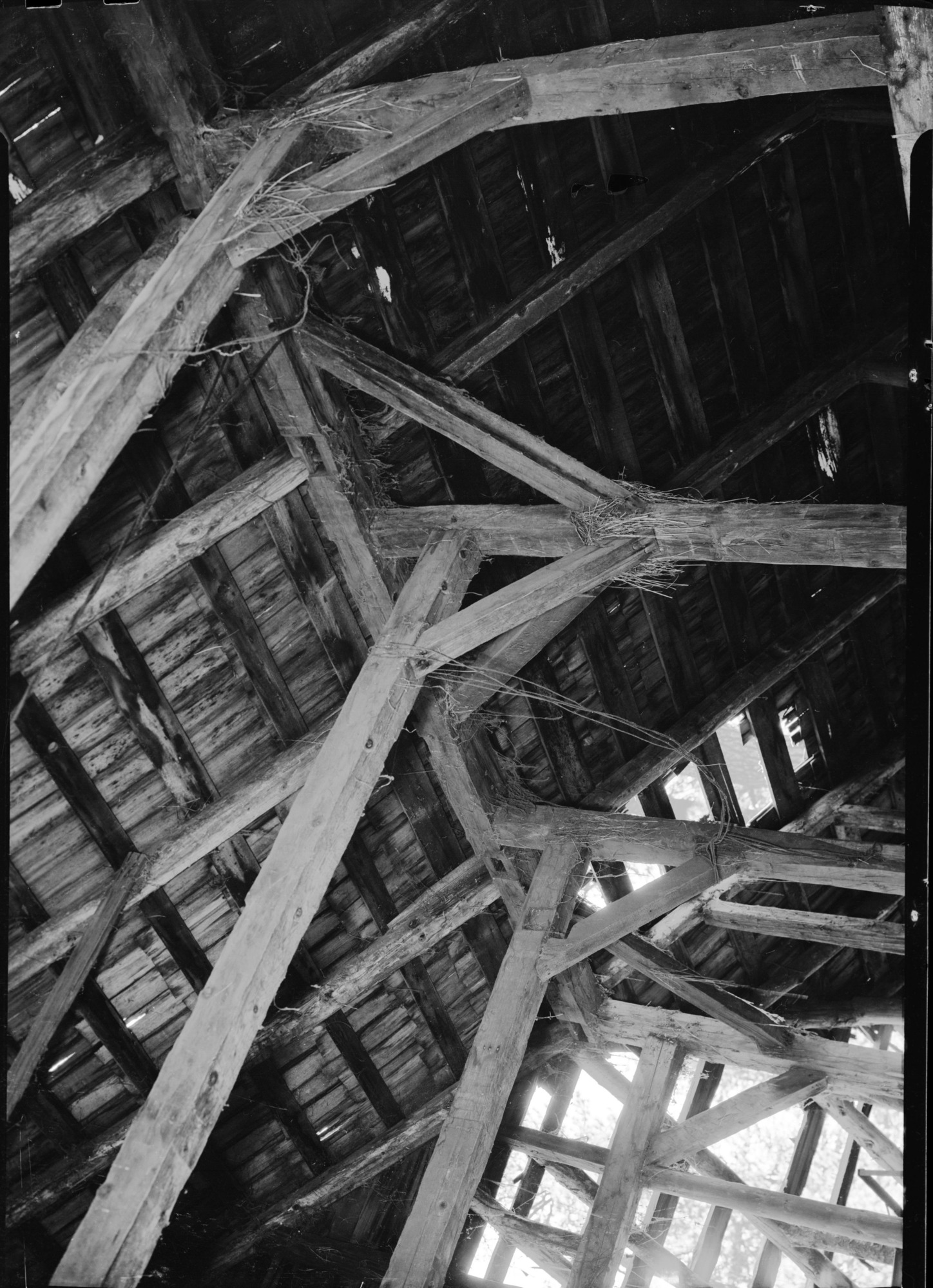 Cuneo barn before dismantling