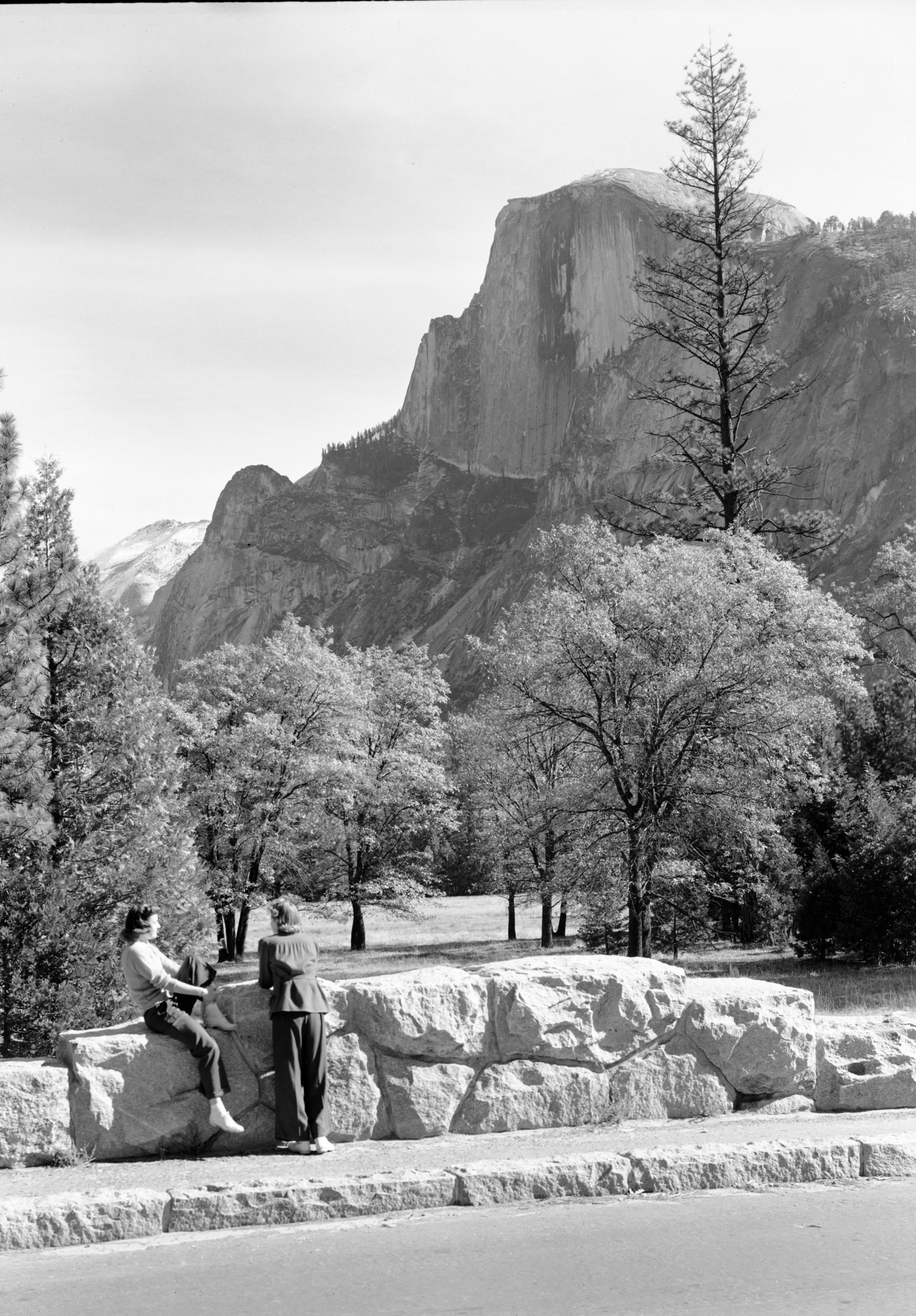 Half Dome in autumn.