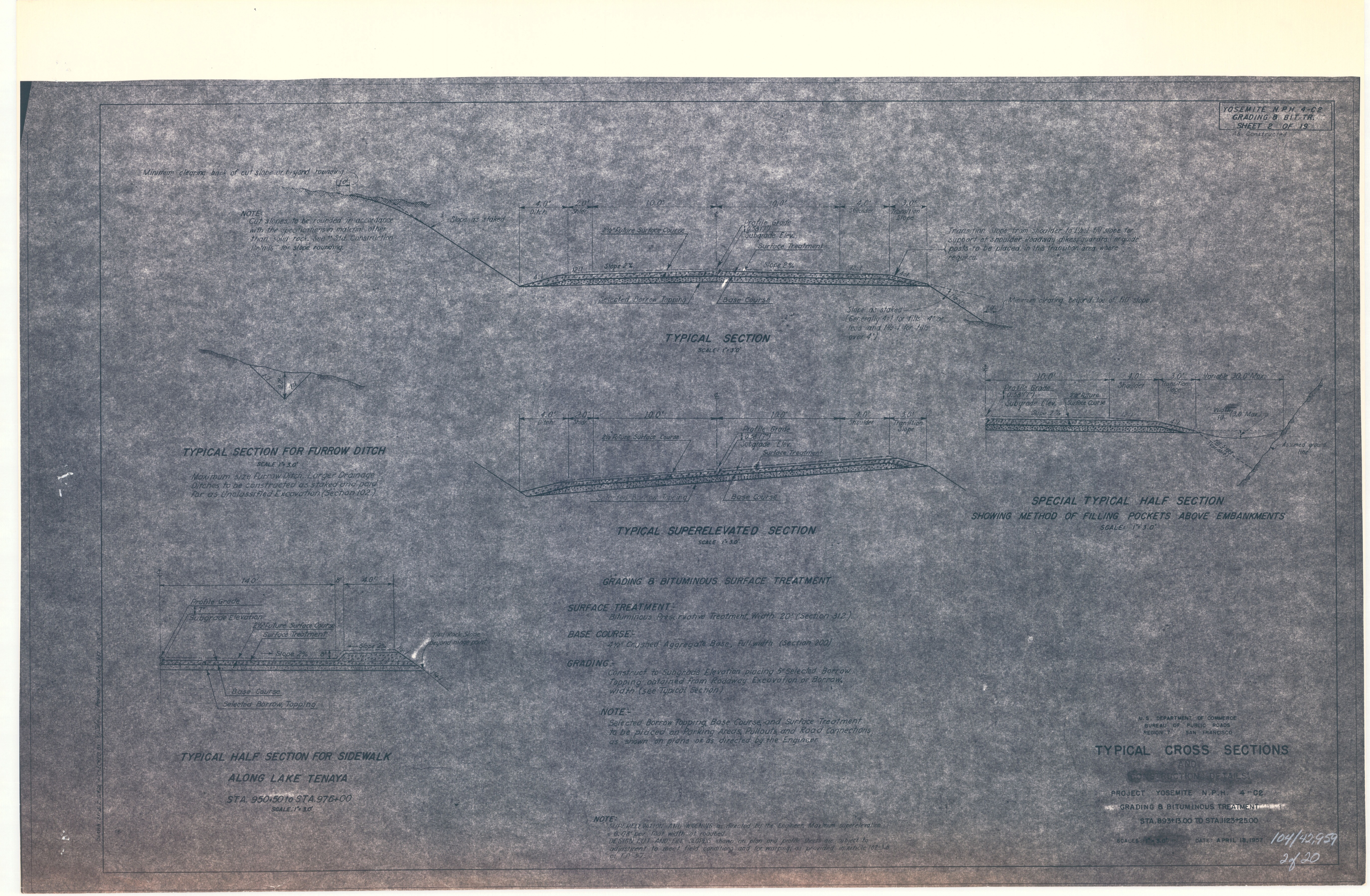 Typical Crossections and Construction Details