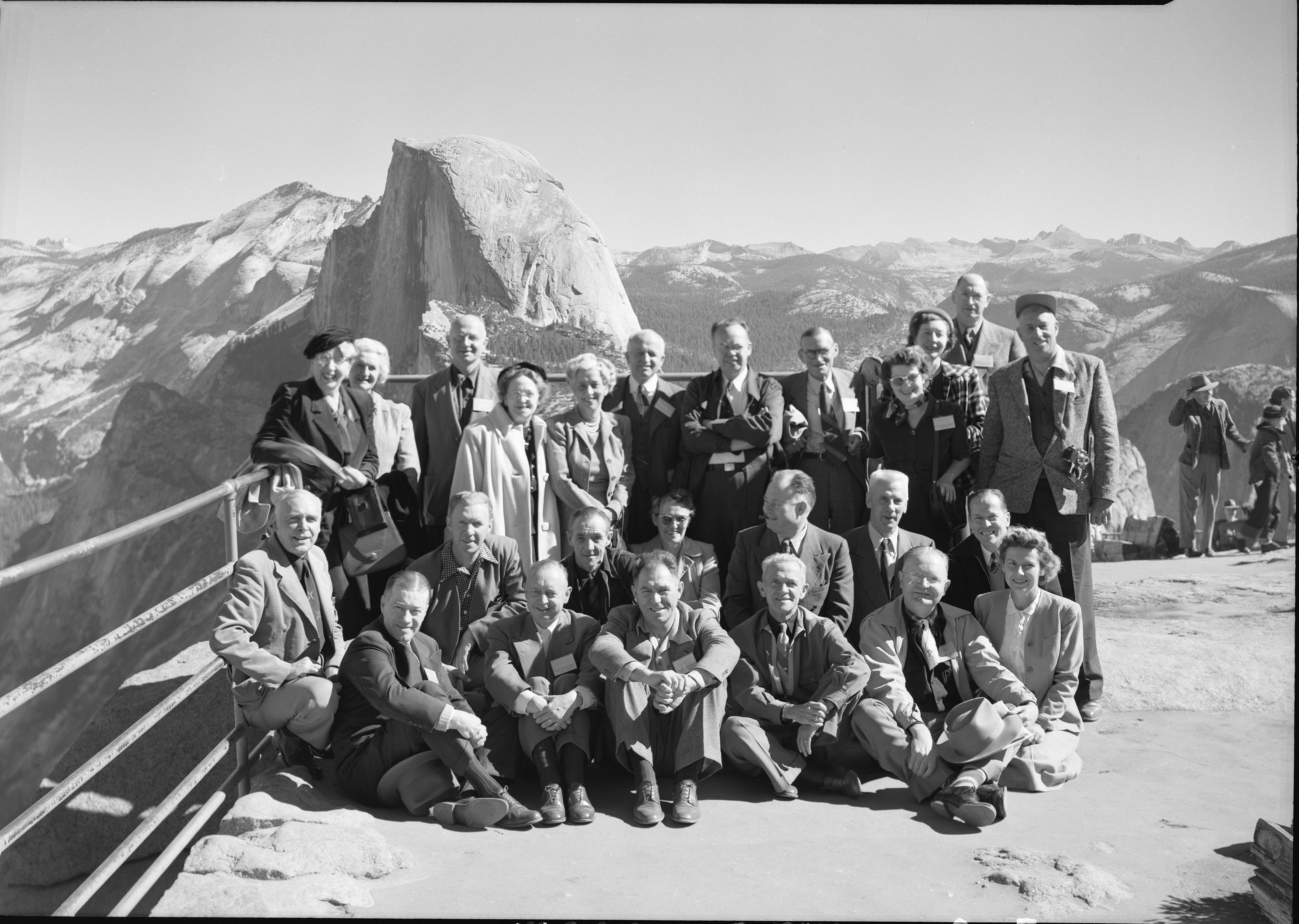 Group of NPS conferees who once worked in Yosemite
