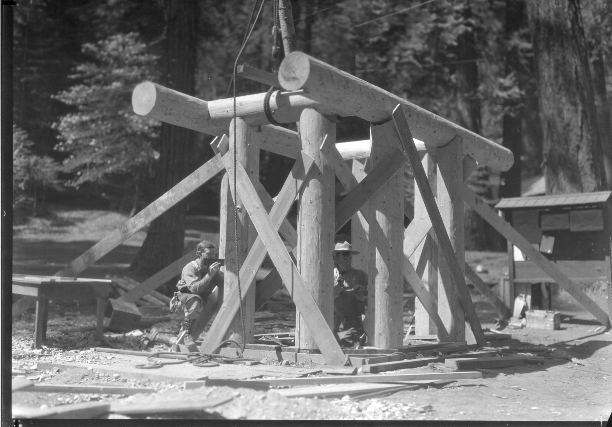 Alder Creek checking unit, built in 1925.