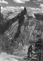 Ranger & Mrs. B. T. Campbell of Blue Ridge Parkway in foreground.