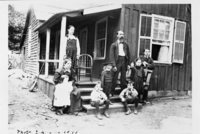 Degnan Family in 1897. Photographer: maybe Joseph Nisbet LeConte