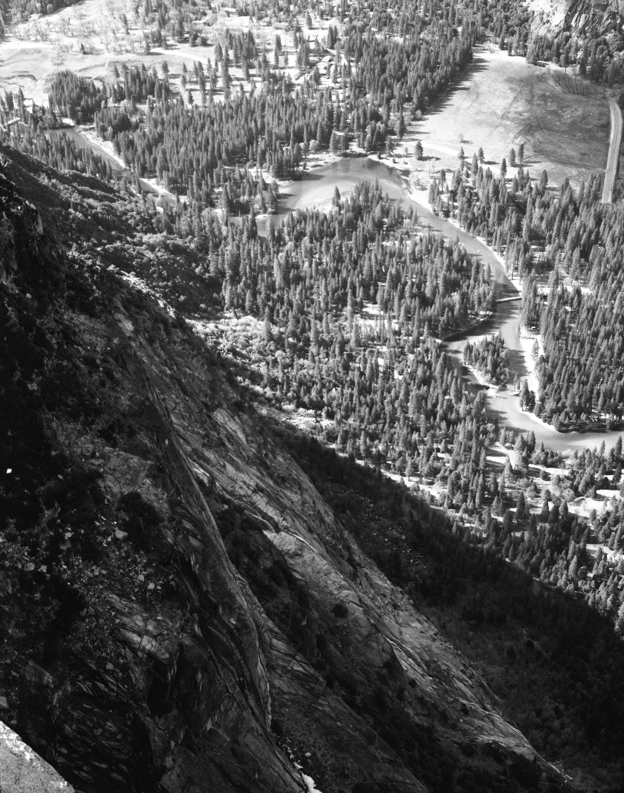 Yosemite Valley from Glacier Point; Auto Tour