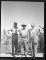 Sec. of the Interior Douglas McKay's visit to the park & his trip to the High Sierra Camps.