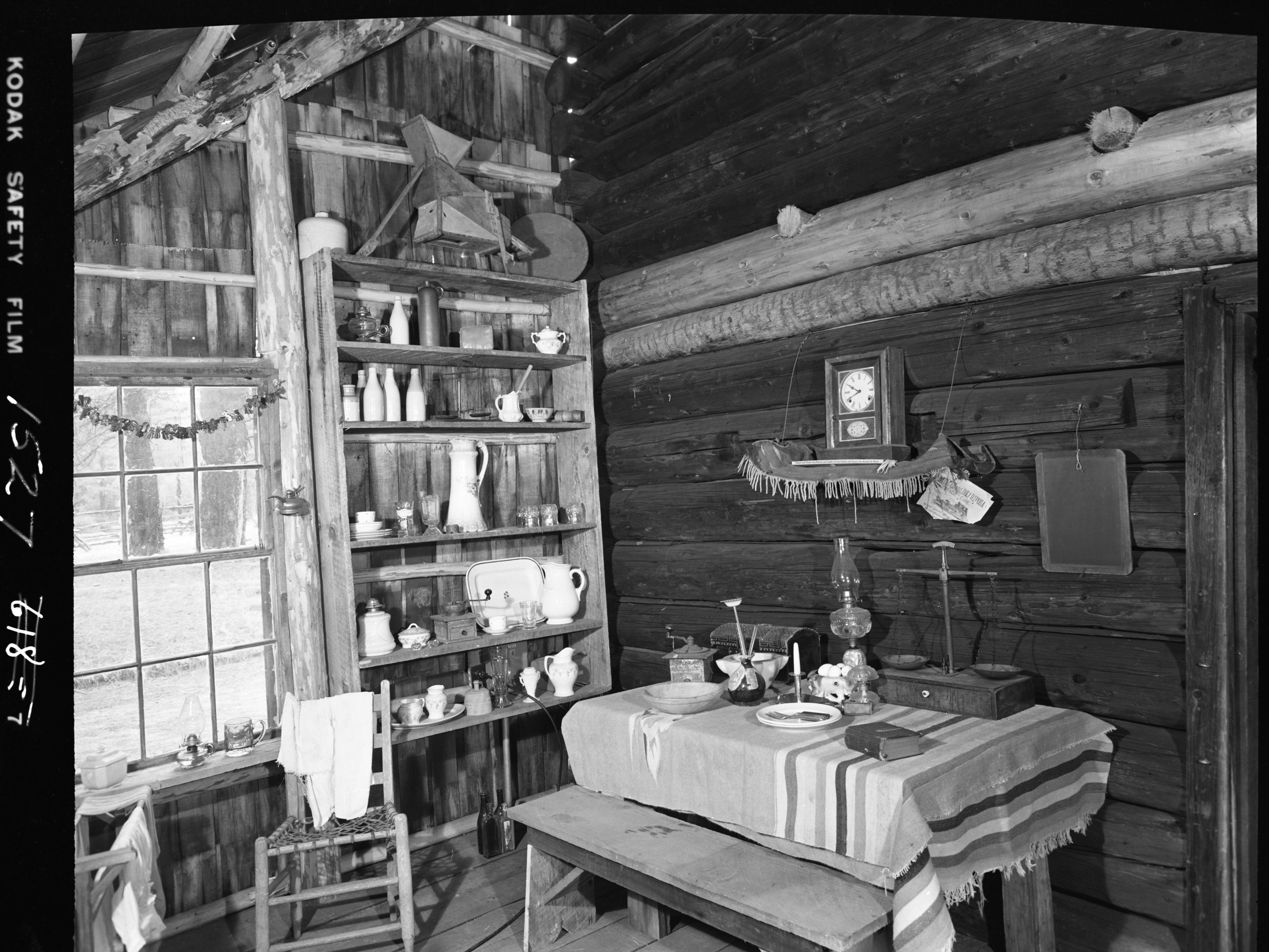 Hodgon cabin interior as furnished