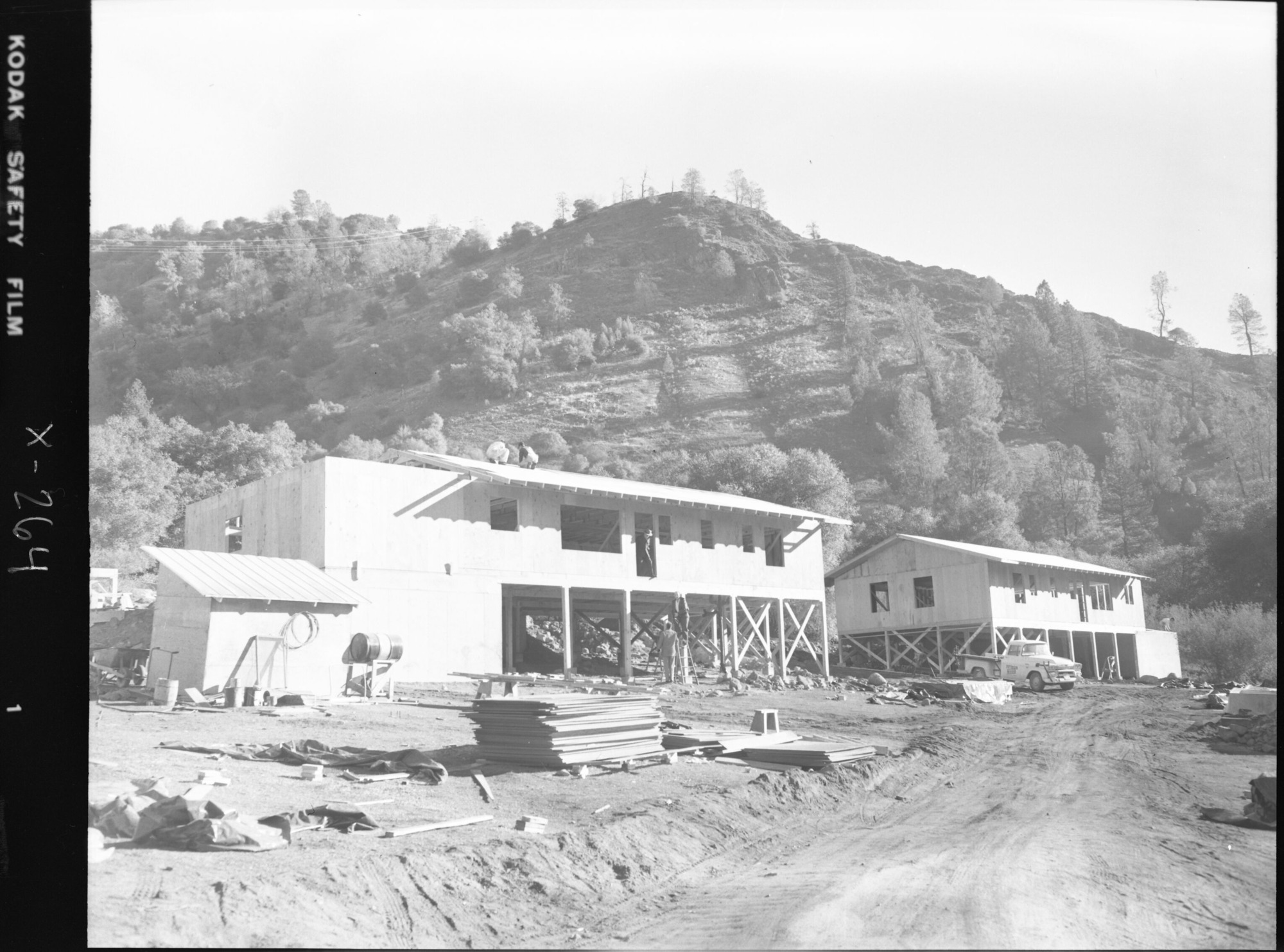 El Portal housing. Mission 66 Houses. Rancheria Flats.