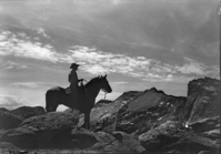 Ranger Merrill near Mt. Hoffman