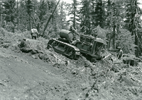 Yosemite Lumber Co. Best 60 cat in operation.