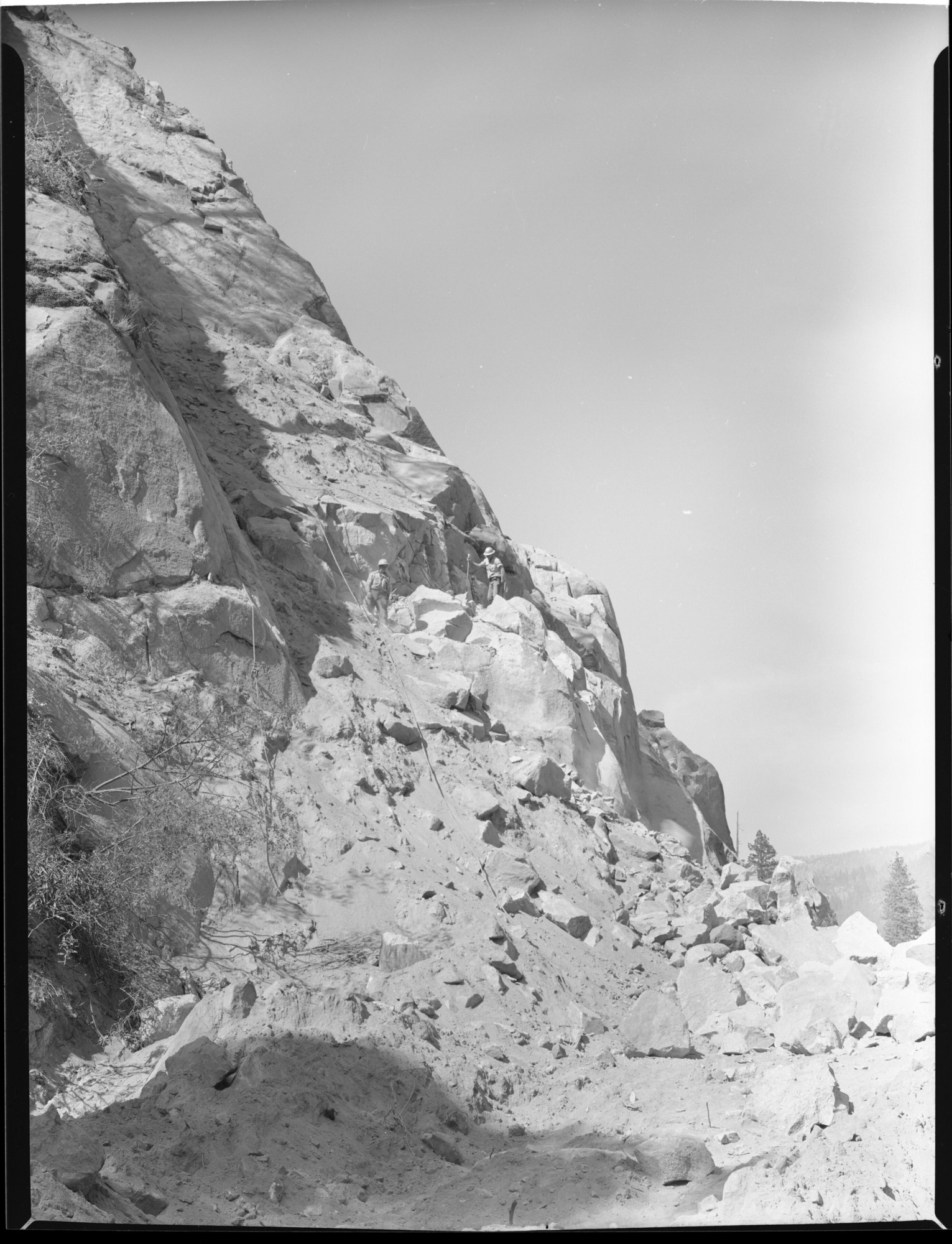 Windy Point After Rock Slide