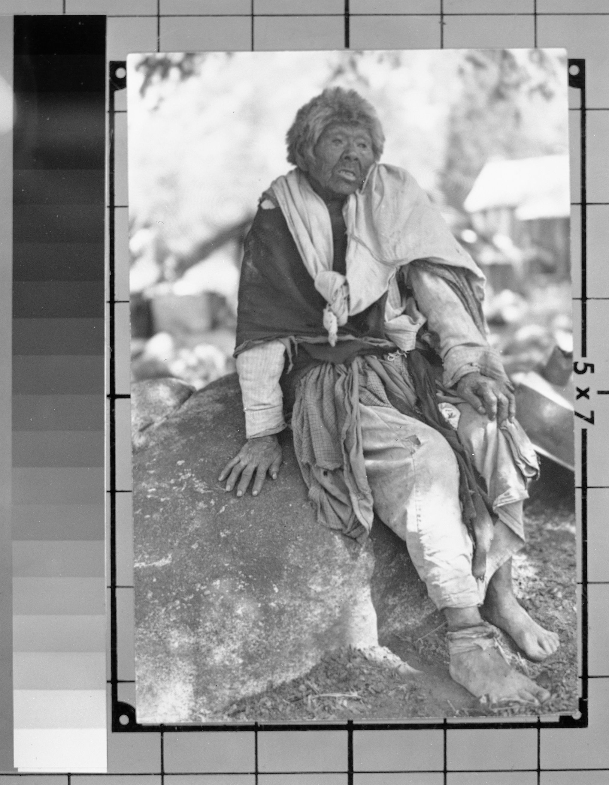 Aged woman, Yosemite Valley. YNP Collections Cat. #26,963.