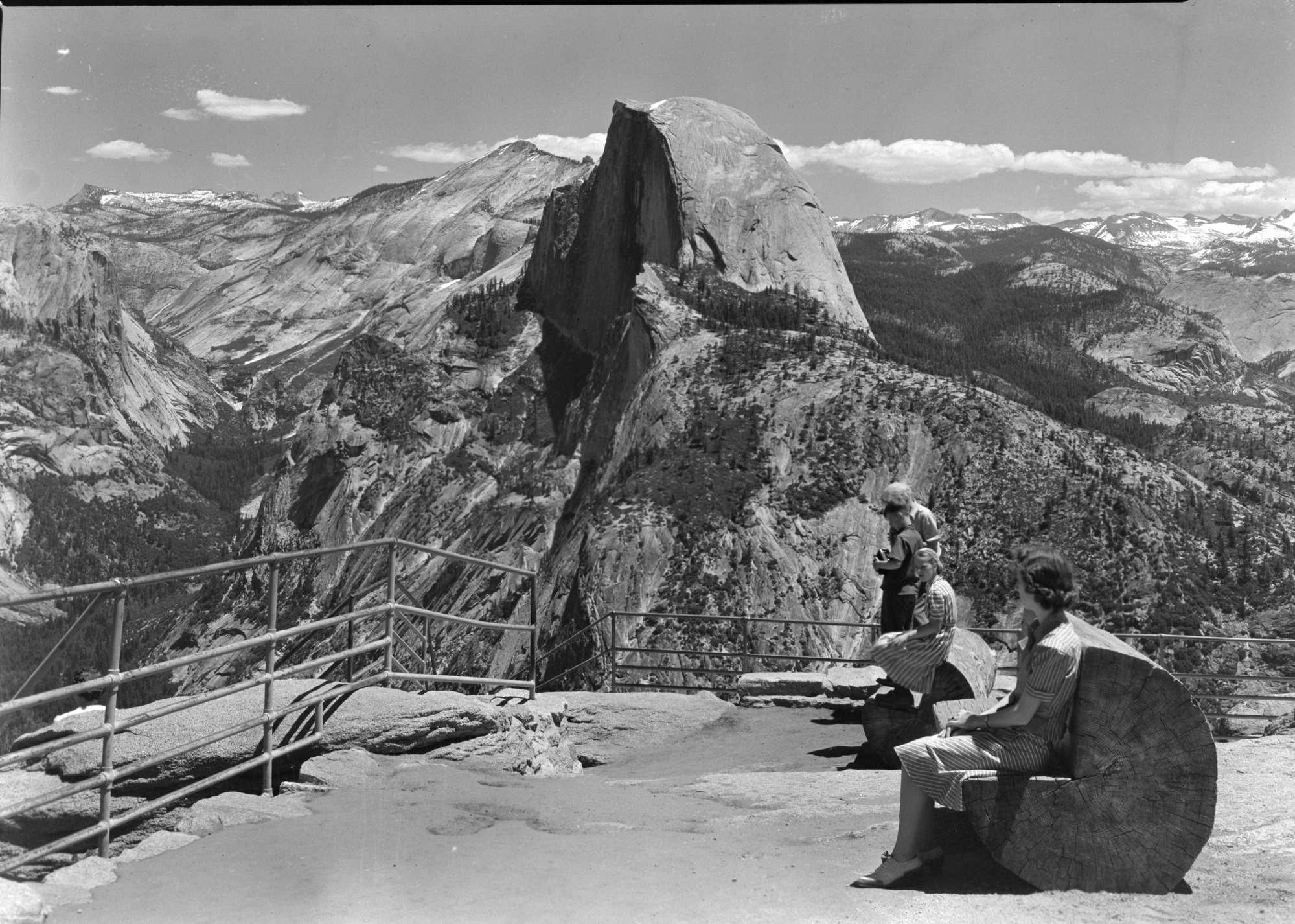 Half Dome from Glacier Pt.