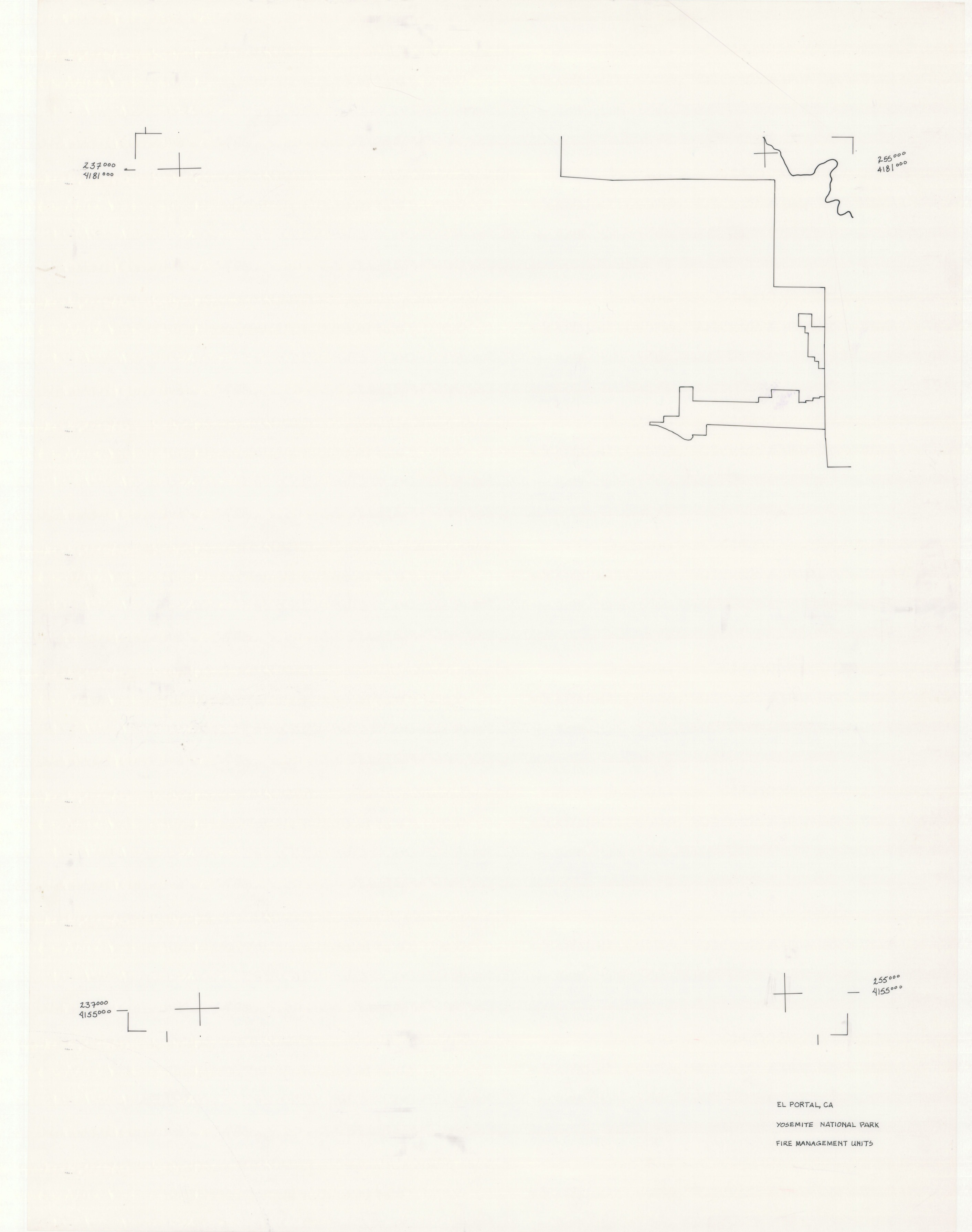 El Portal, CA Yosemite National Park Fire Management Units
