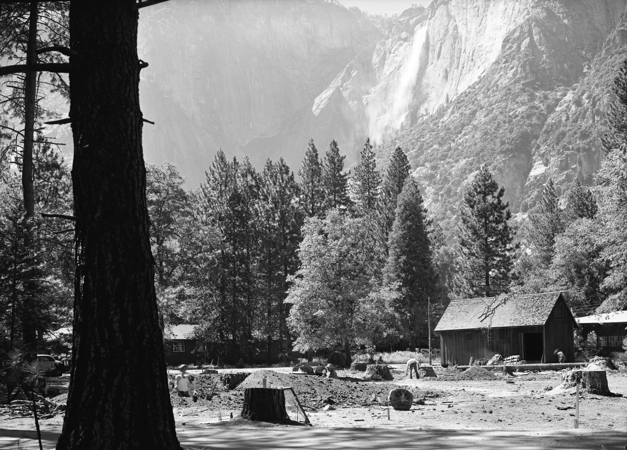 Site of new apartment building Y. P. & C. Co.