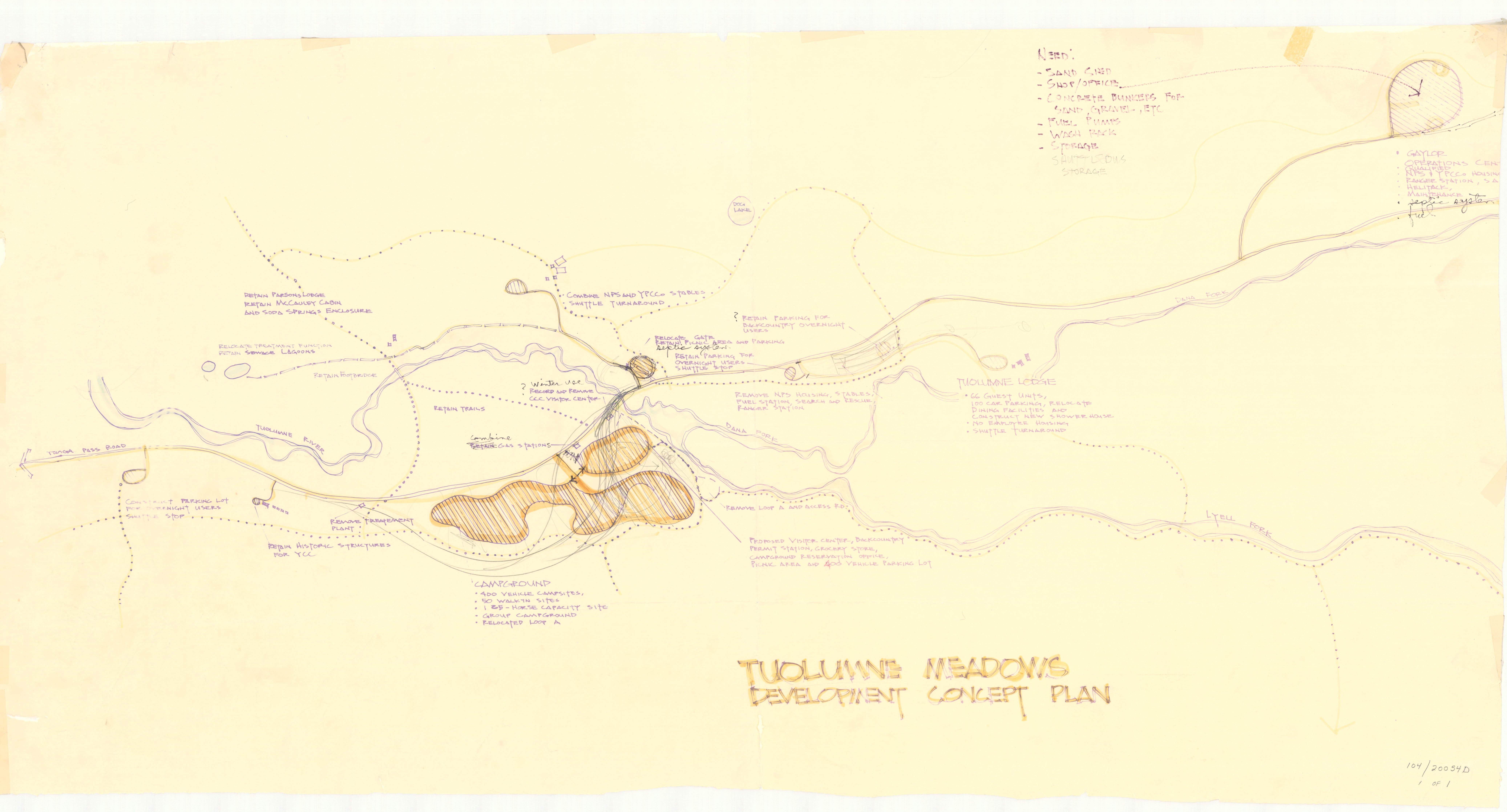 Tuolumne Meadows Development Concept Plan