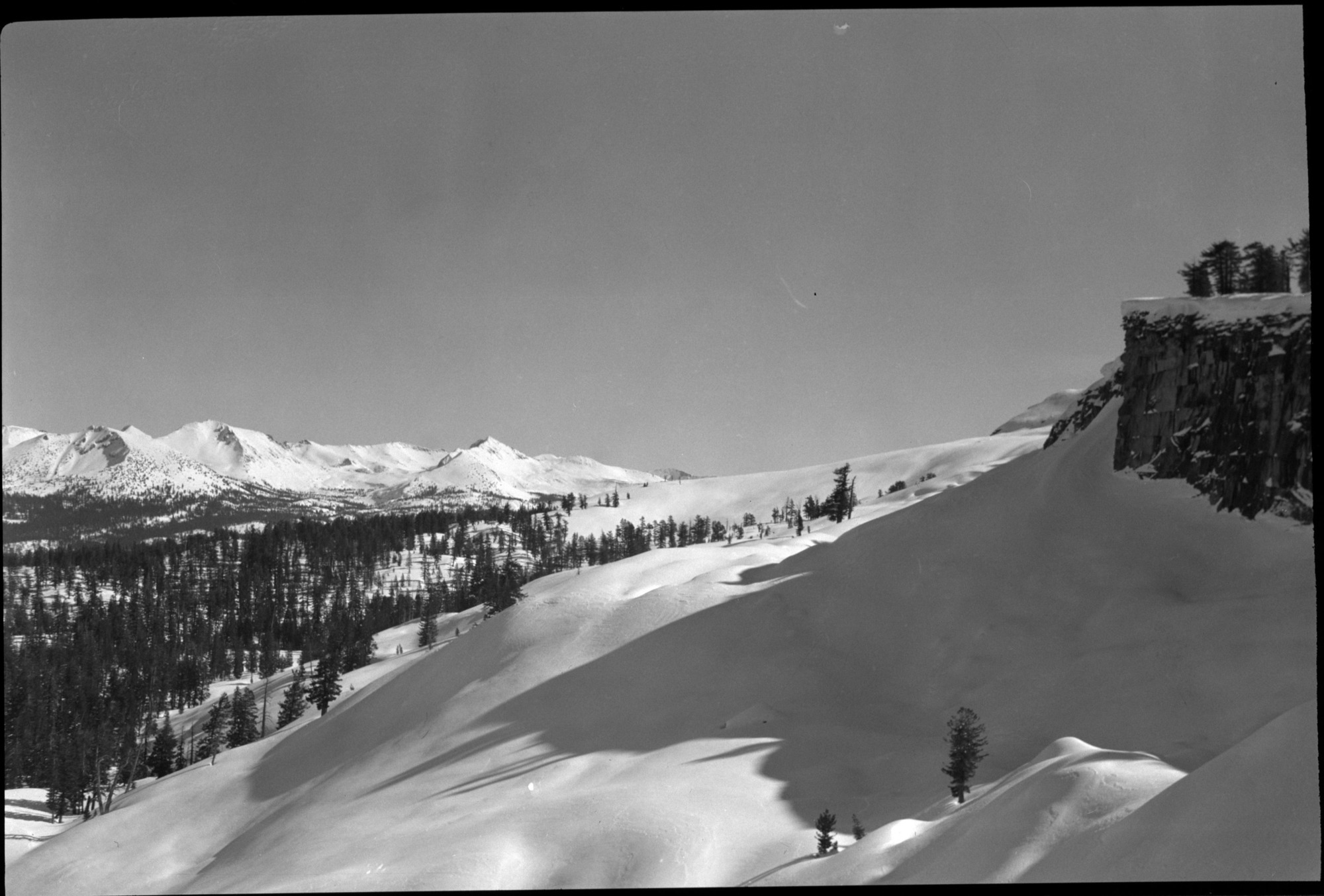 Horse Ridge in winter.