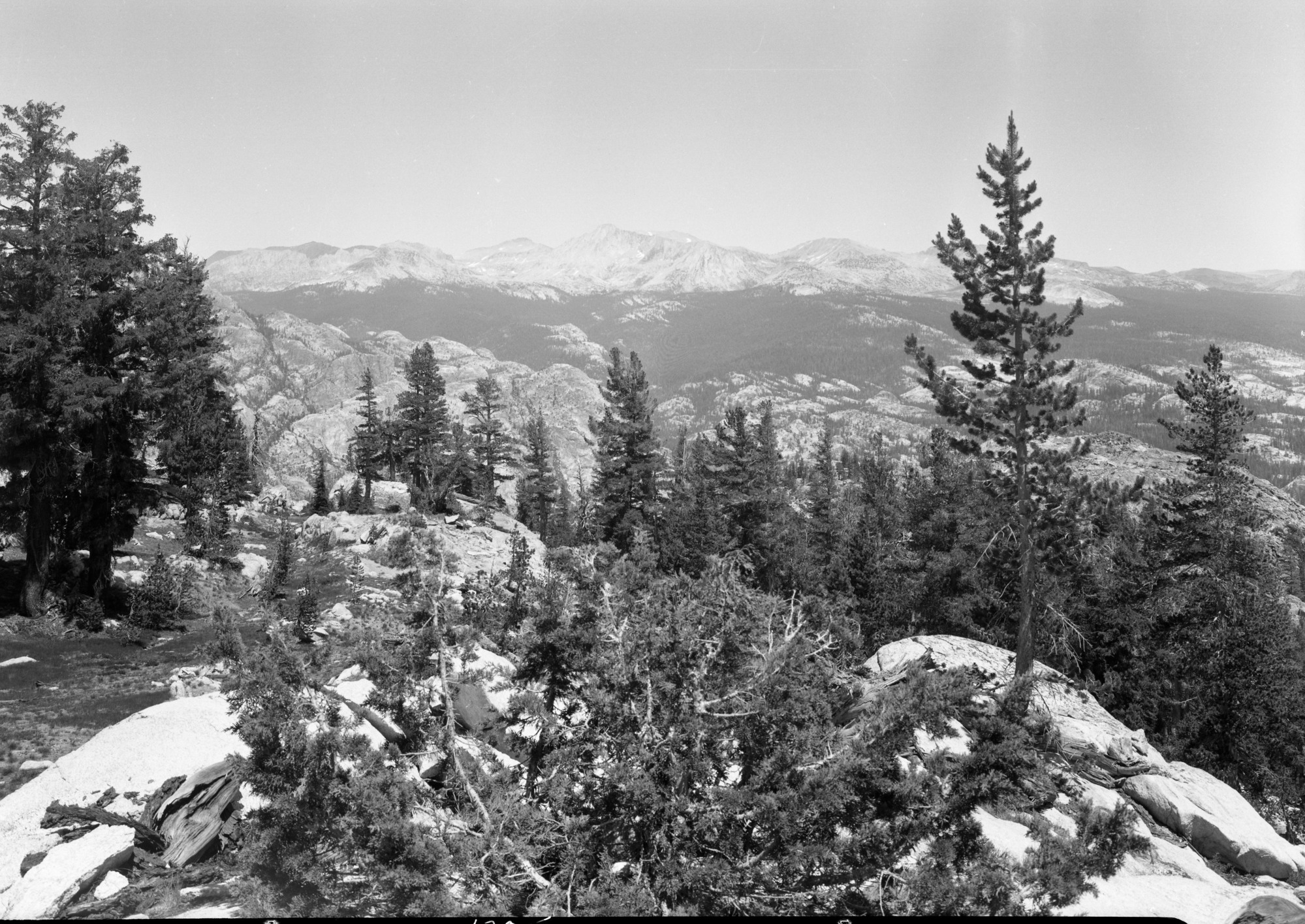 Mt. Conness from Tuolumne Peak Pass.