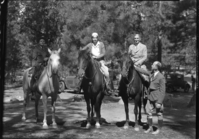 Ranger Billy Nelson, Miss McAdoo, Mr. McAdoo and Col. Thomson.