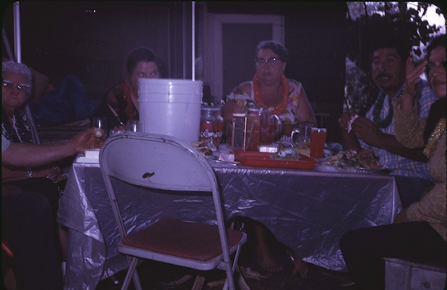 Outdoors party AUG '70