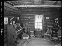 Hodgon cabin interior as furnished