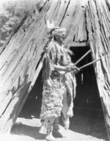 Copy Neg: 1985 by Michael Dixon. Chris Brown, "Chief Lemee." Copied from the original in the YNP Collection.