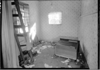 Bedroom scene, Kirk house in Old Village.