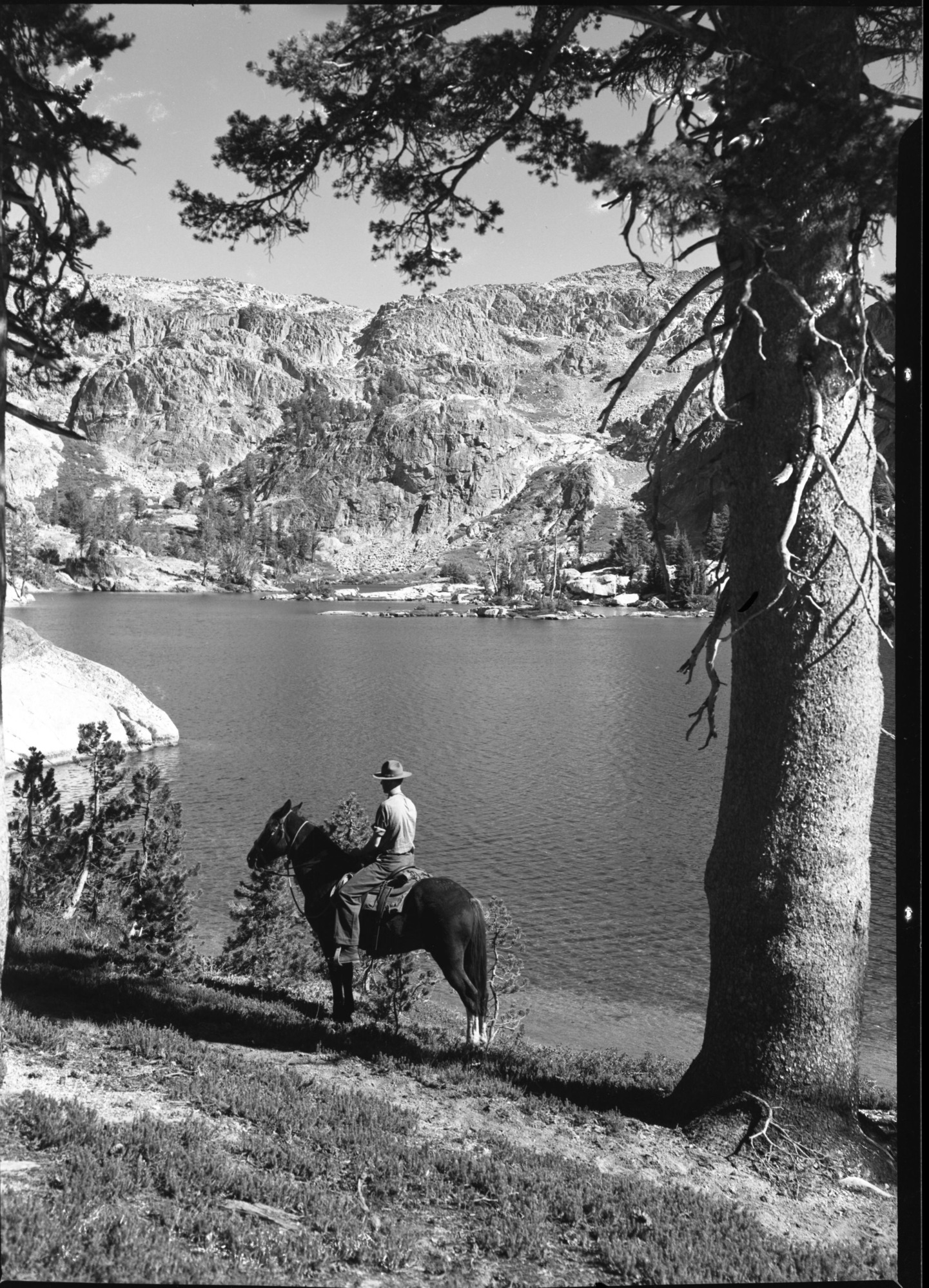 Art Holmes at Rodgers Lake