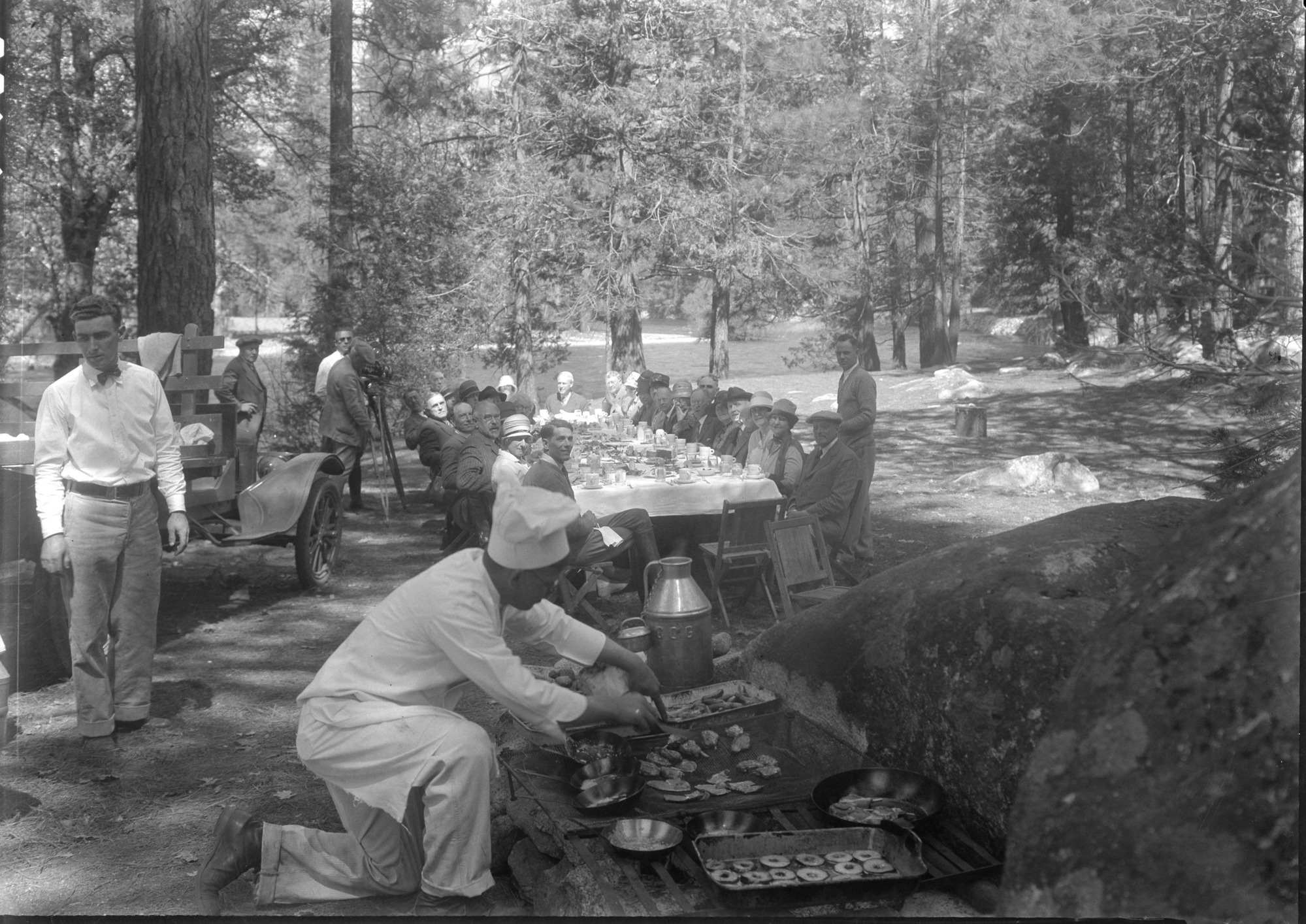 Breakfast party for Mr. Mather's 1887 class friends