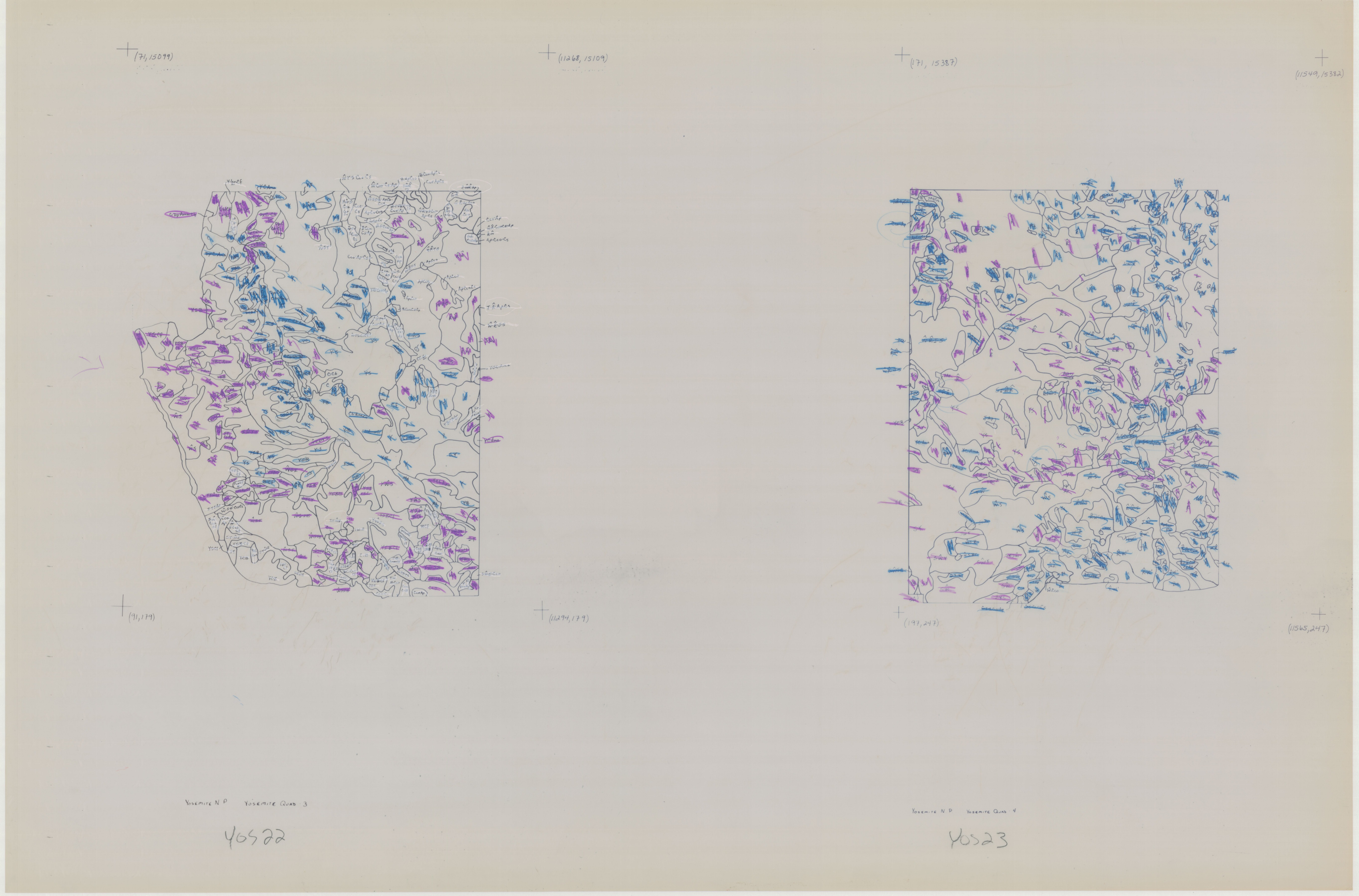 Yosemite NP Yosemite Quad 3 and 4