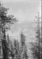 Hardin Lake Road. View of Hetch Hetchy Lake.