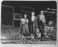 L to R: Seema Assien, Virginia Best Adams & Ansel Adams. Copied from Ansel Adams' Gallery notebook.