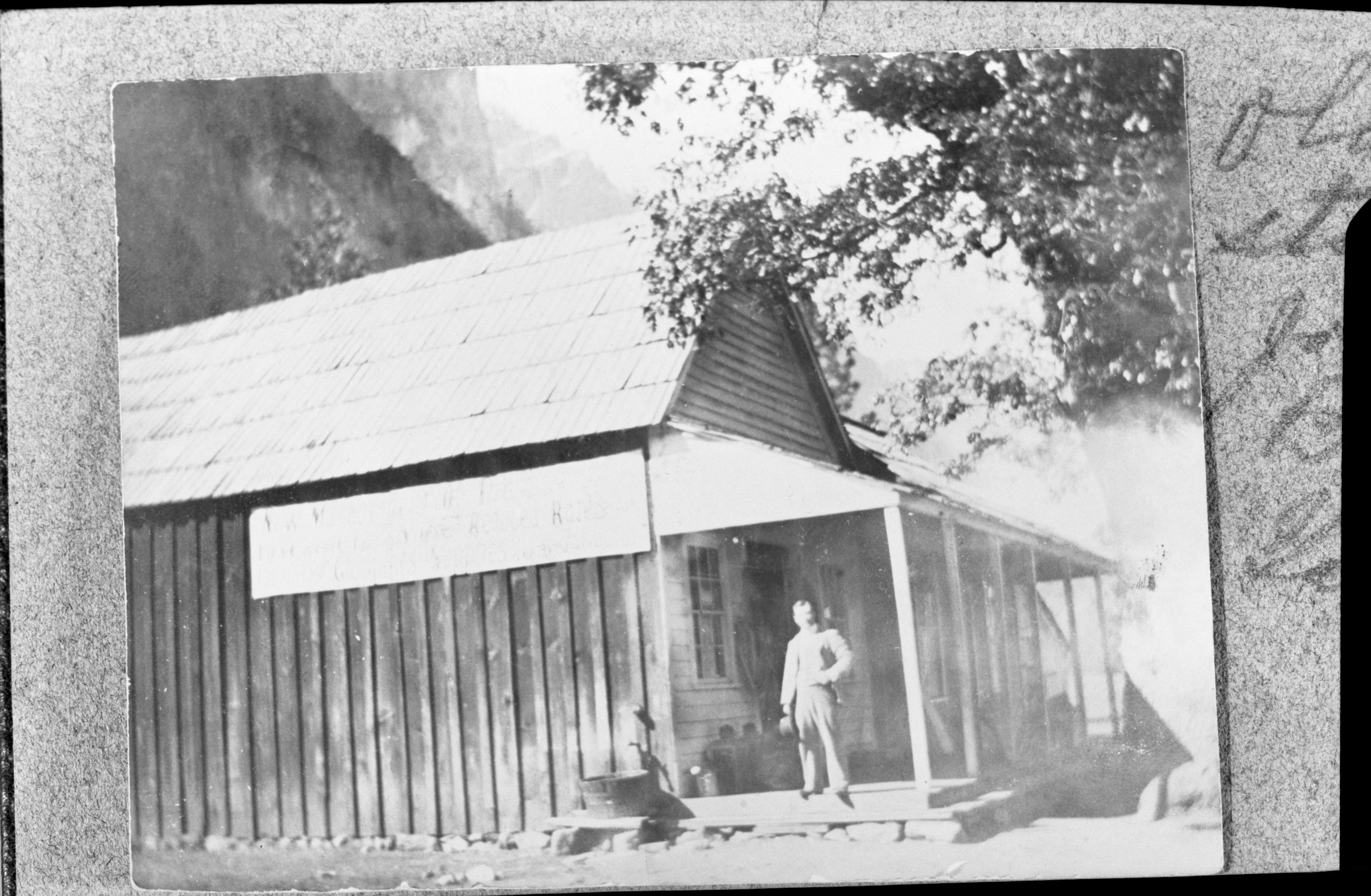 Old Garibaldi Store near present site at Village Chapel