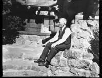 Taken at Madison Museum, Madison Junction, Yellowstone. As he died the following year, probably last photo taken of him.